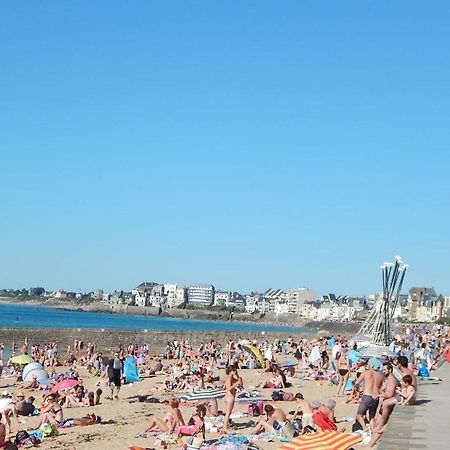 Saint Malo Bel Appartement Neuf Pres Gare Plage Sillon Intramuros Parking Prive Exterior foto
